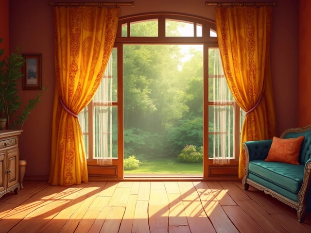 Curtains: How Far Past the Window Should They Reach?