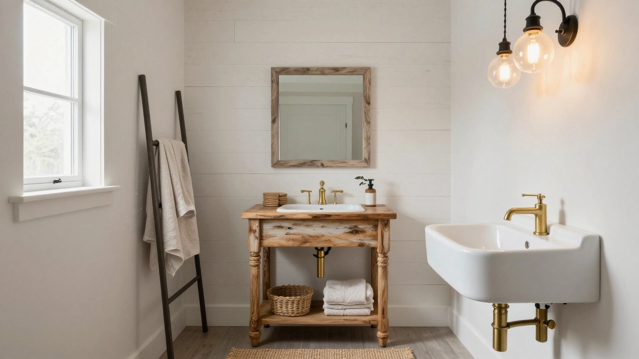 How to Make Your Bathroom Look Like a Farmhouse